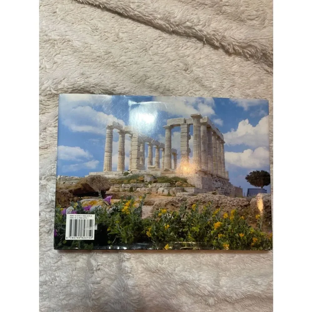 Greece and the Greek Islands Coffee Table Photo Book - Blue & White Cover